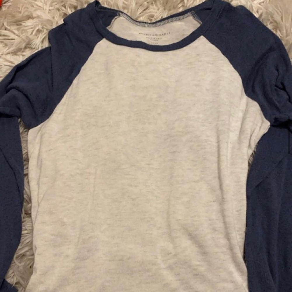 oversized american eagle shirt